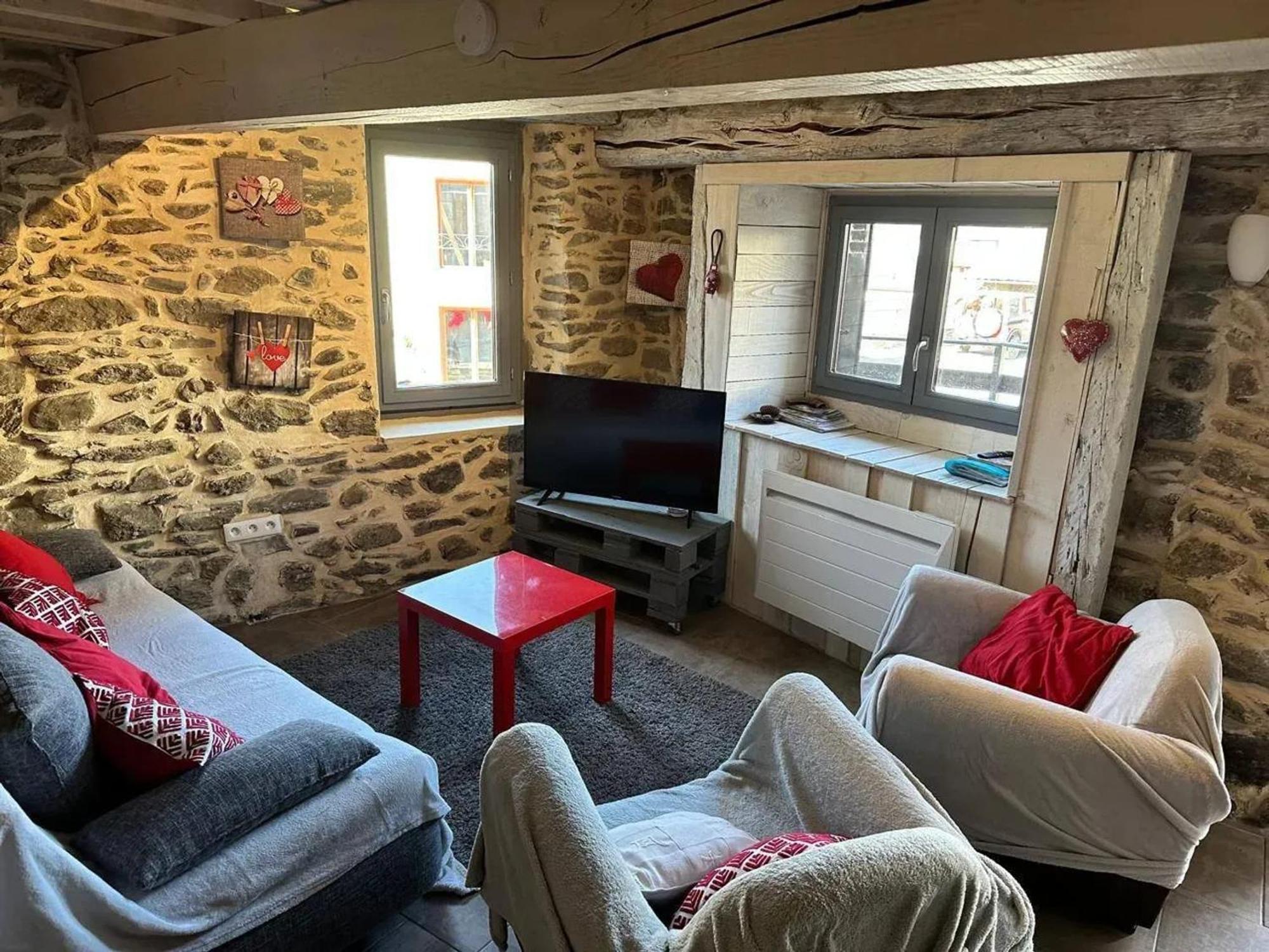 Chalet Confortable A Ascou Avec Vue Sur La Montagne Екстер'єр фото